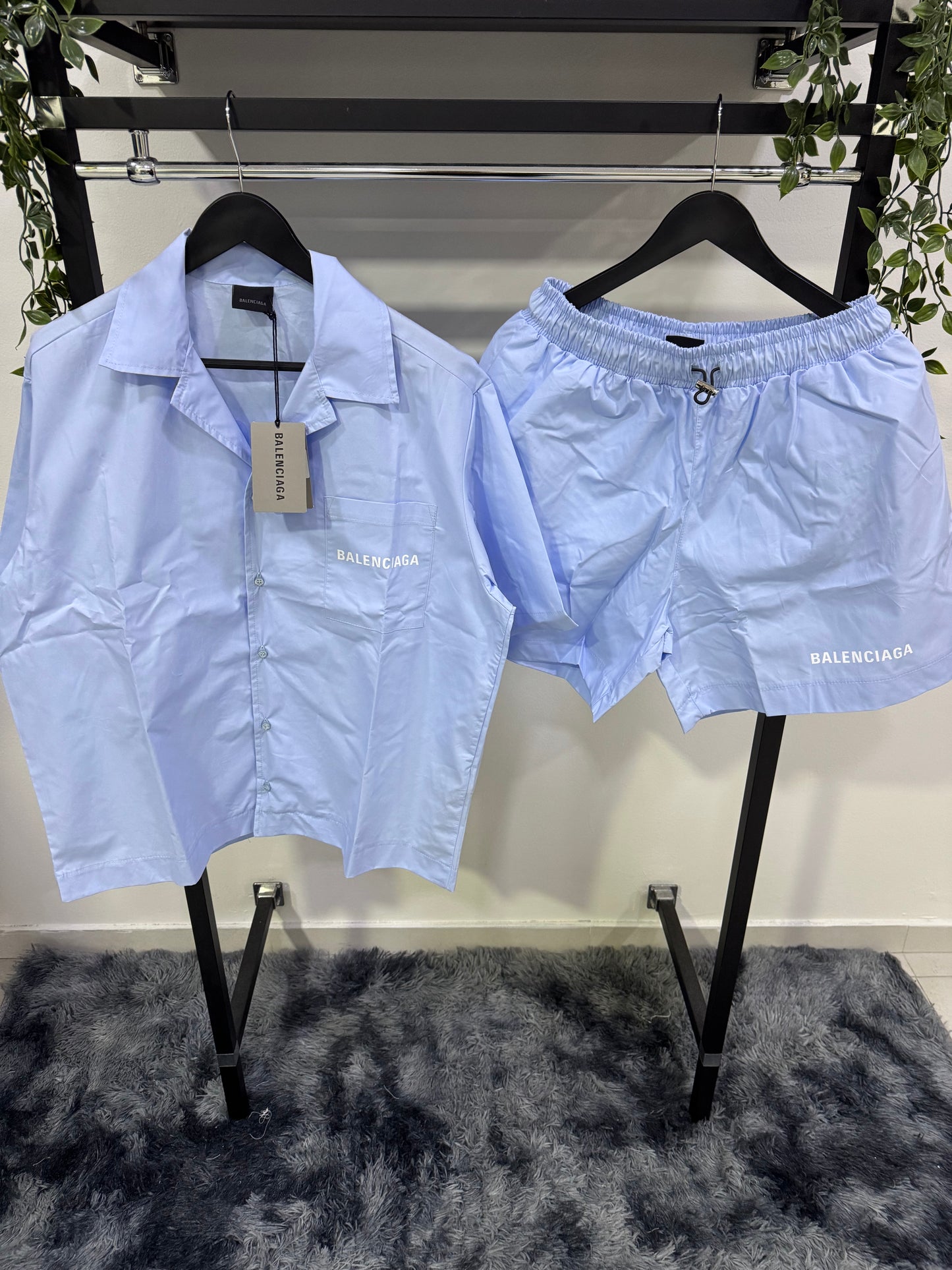 Coordinato Mare Balenciaga Back: Costume + Camicia