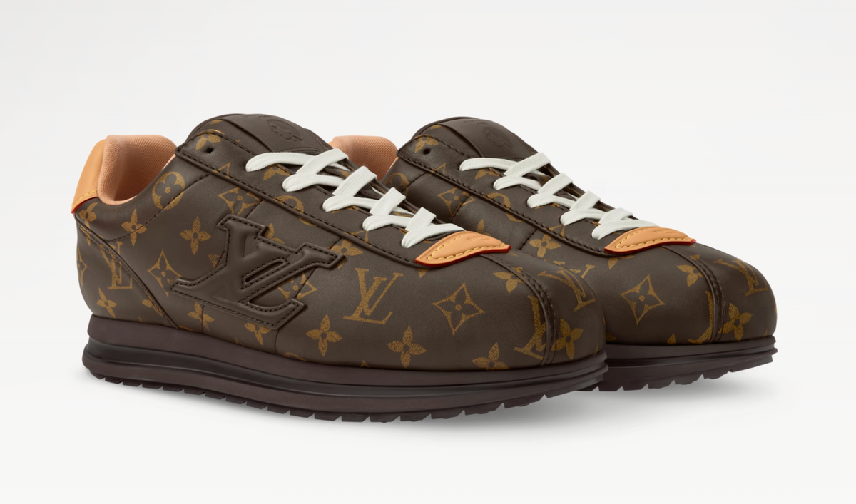 Sneakers LV Buttersoft - Marrone Monogram