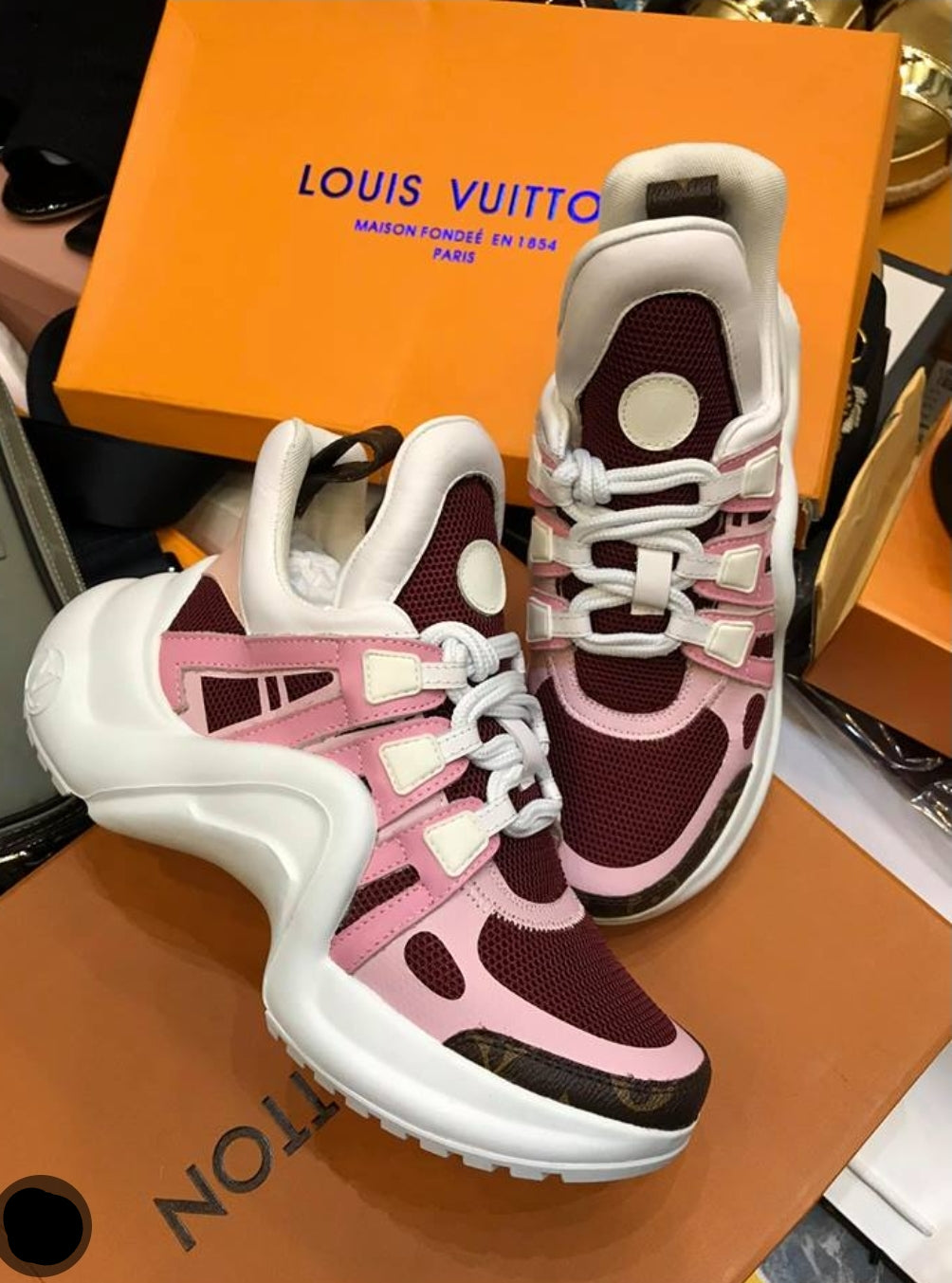 Sneakers LV Archlight Rosa - Donna
