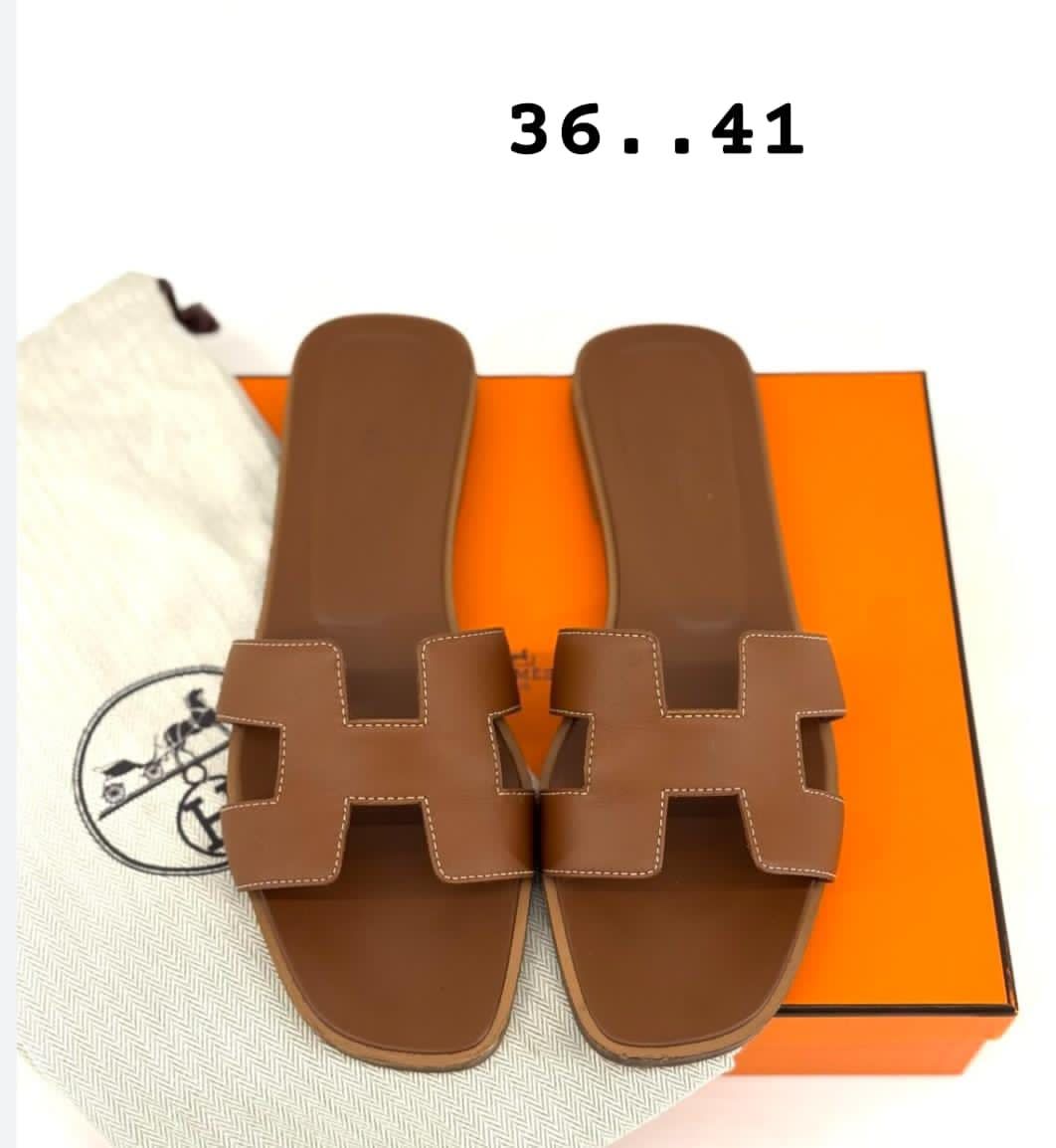 Sandalo Hermes Marrone