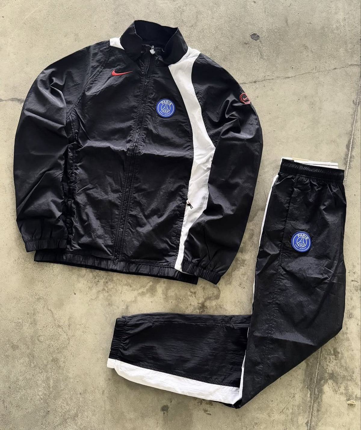 Tuta PSG Retro – Nero/Bianco