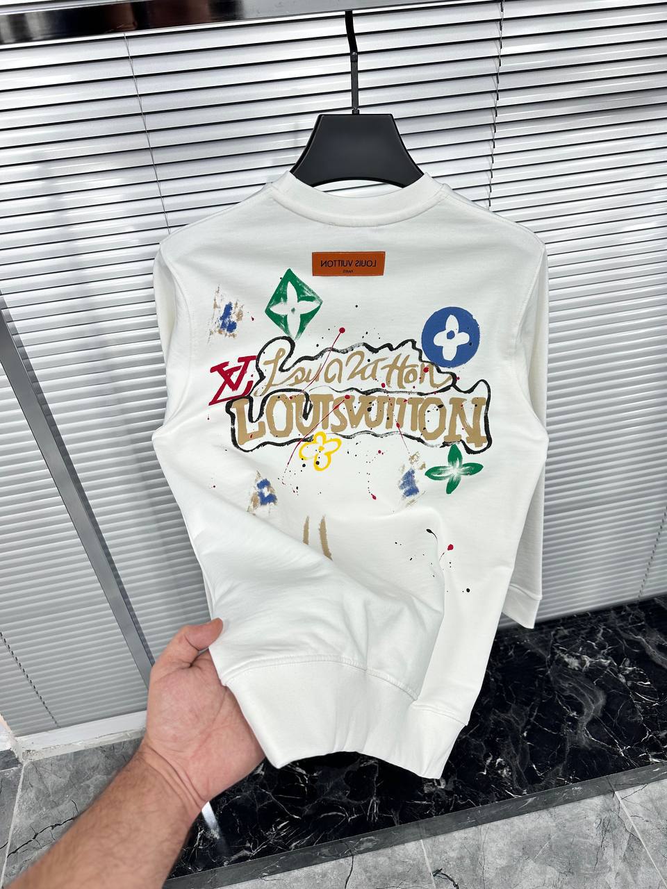 Felpa girocollo LV 001