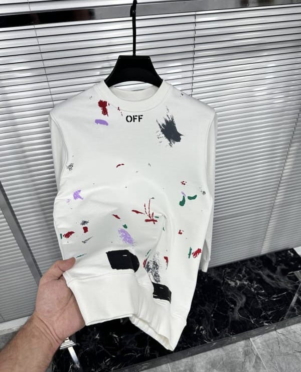 Felpa girocollo Off-White 001