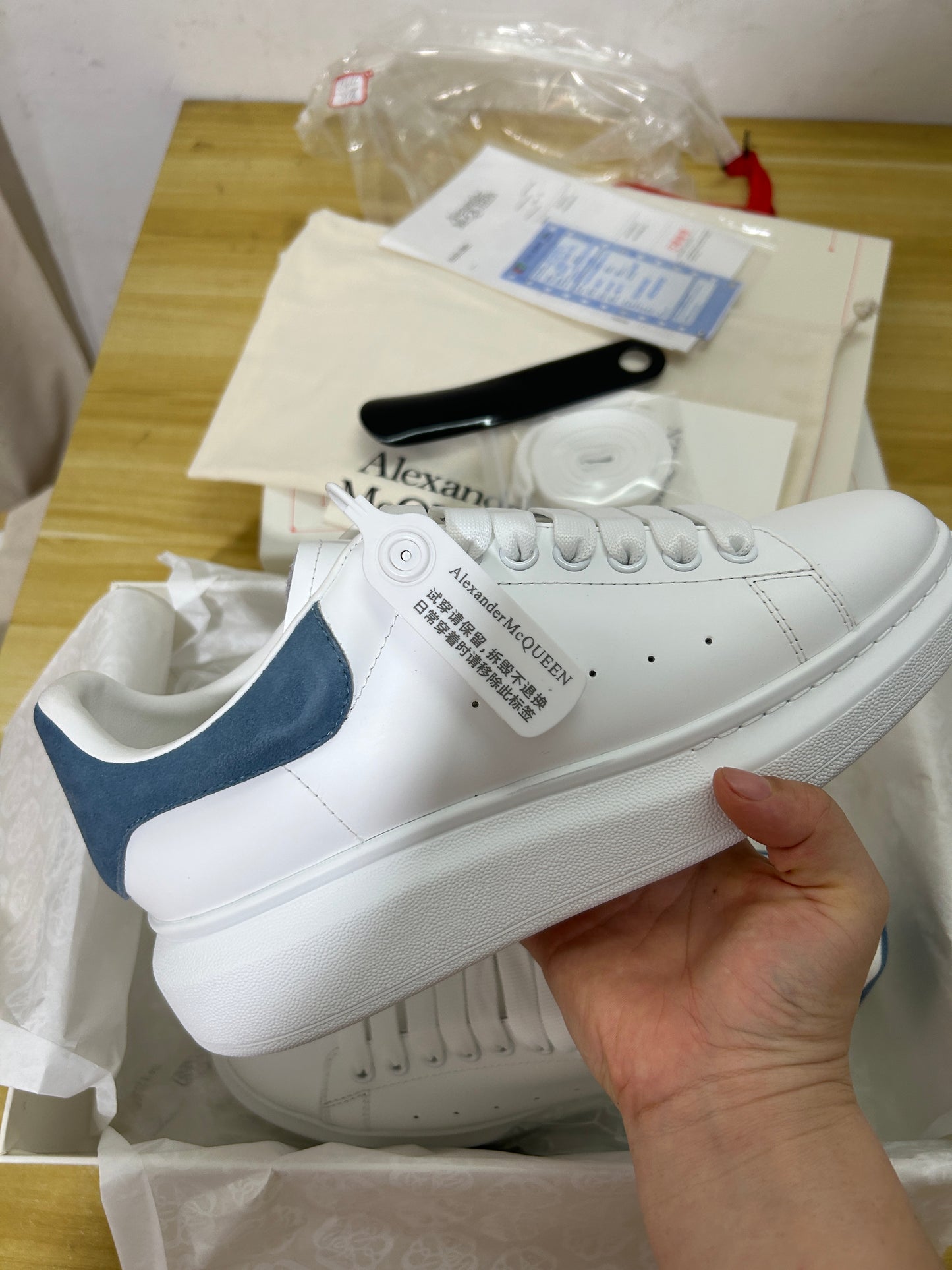 Alexander Mcqueen Bianca/Blu