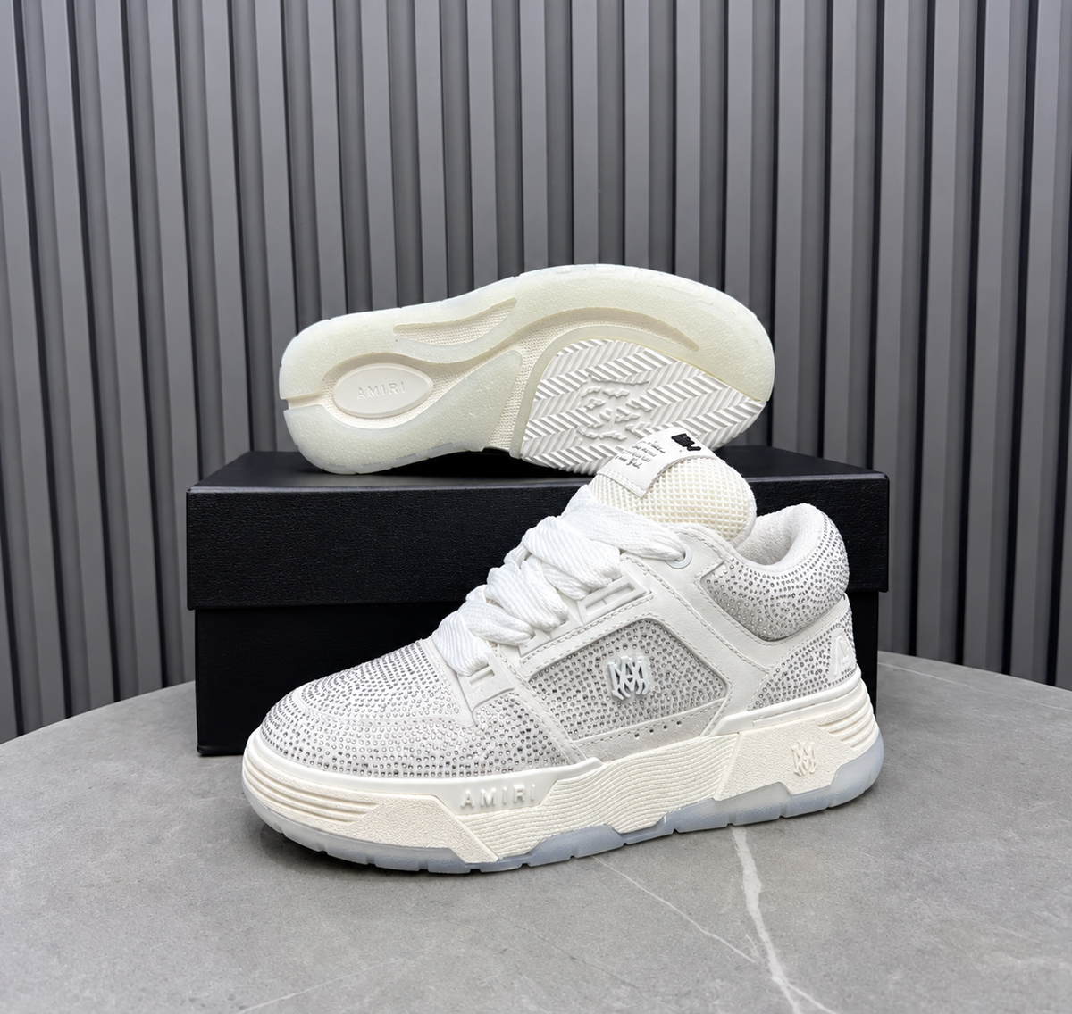 Sneakers AMIRI MA-1 Crystal Bianca