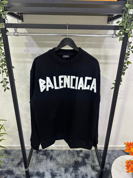 Felpa girocollo "Tape Type"