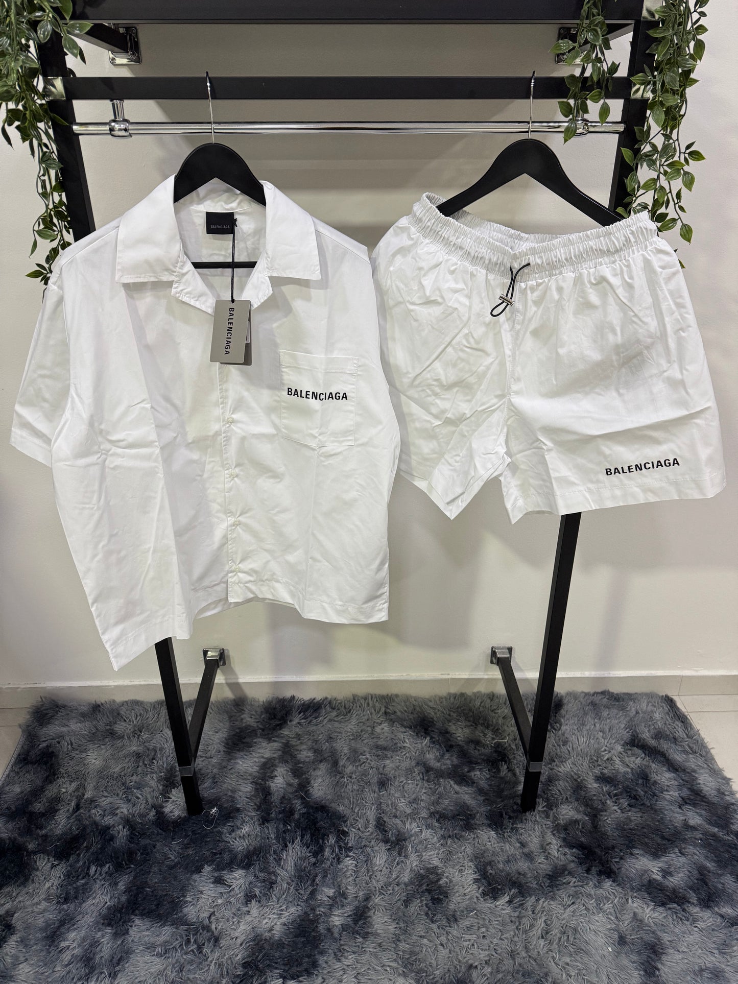 Coordinato Mare Balenciaga Back: Costume + Camicia