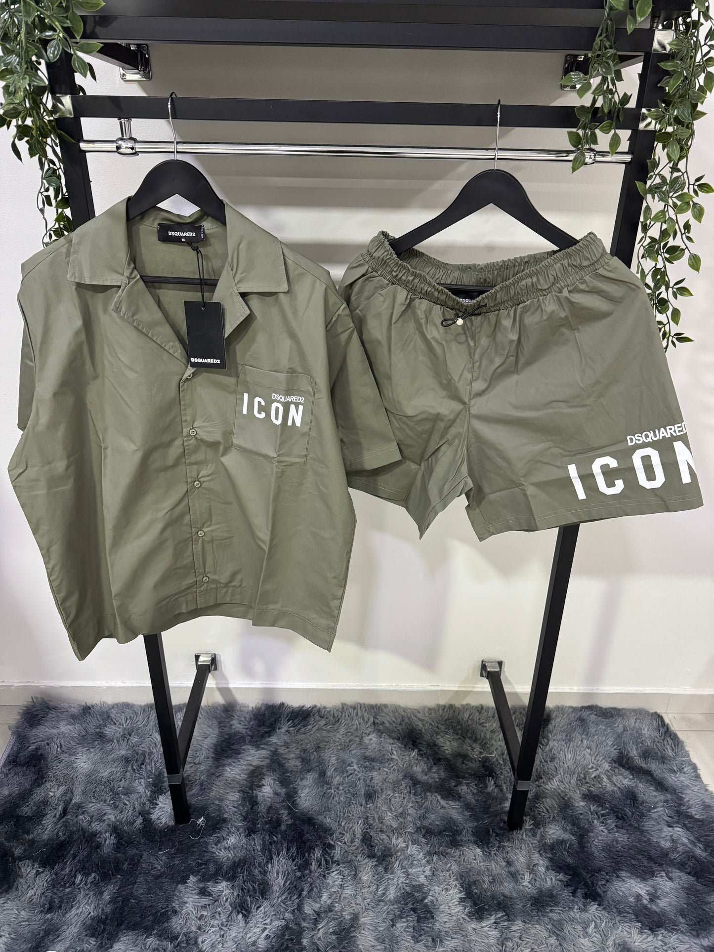 Coordinato Mare Dsquared2: Camicia + Costume