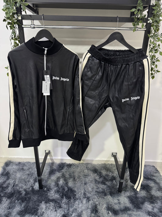 Tuta Palm Angels in Pelle
