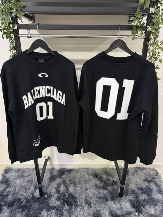 Felpa girocollo Balenciaga "01"