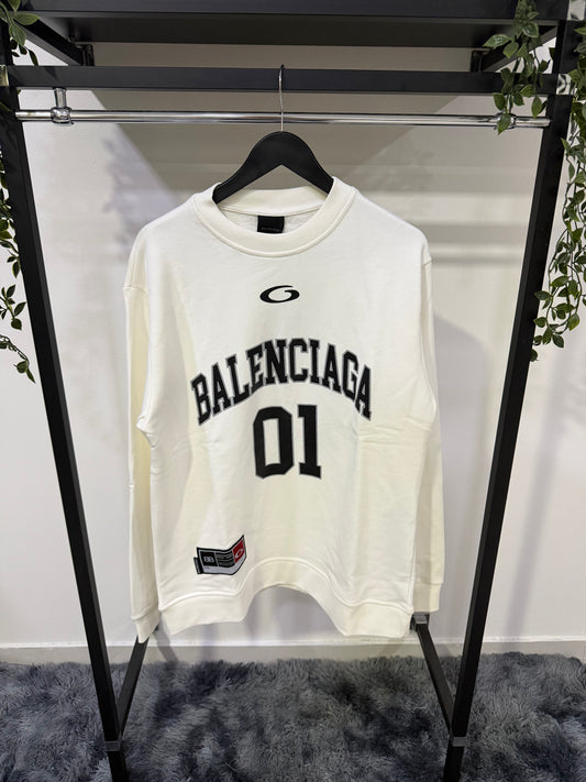 Felpa girocollo Balenciaga "01"