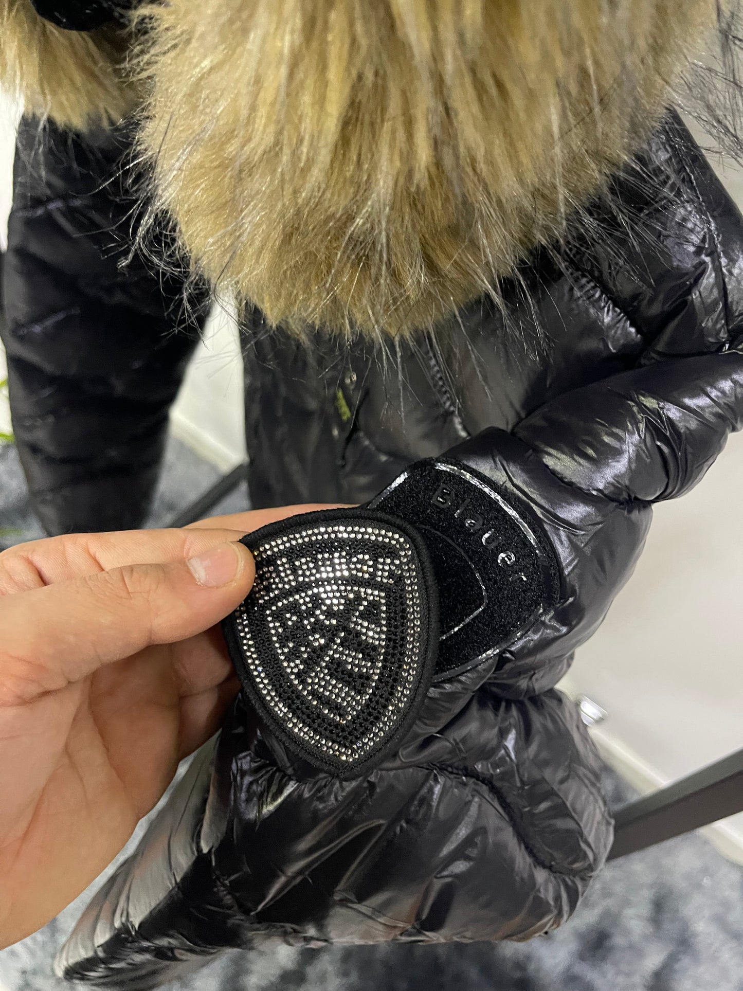 Blauer Donna con Pelliccia