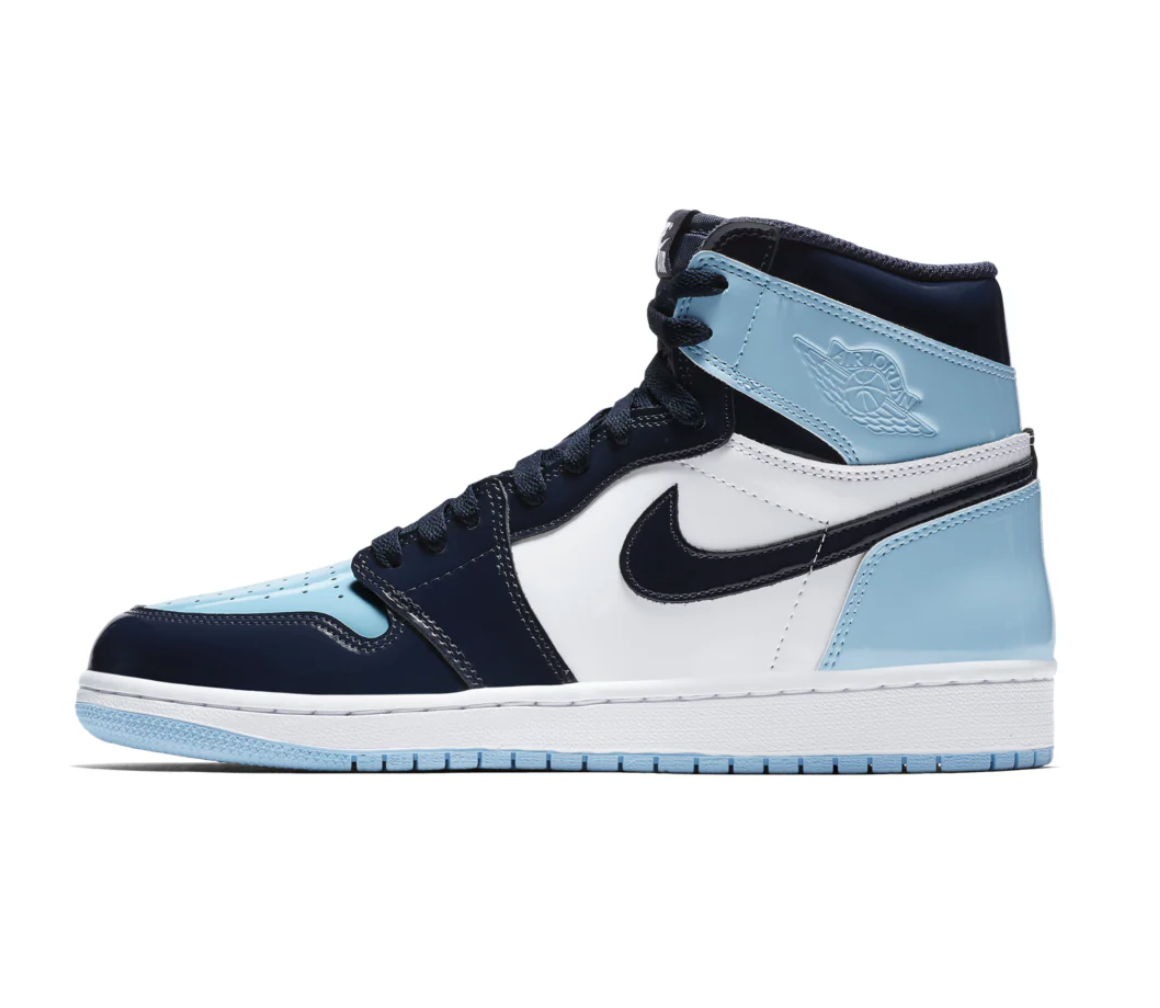 Nike Air Jordan 1 Retro High UNC Patent