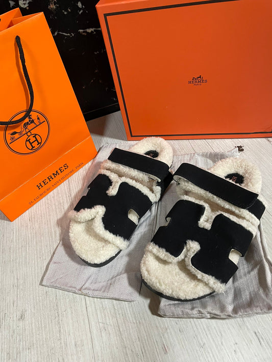 Sandalo Hermes Peluche 01