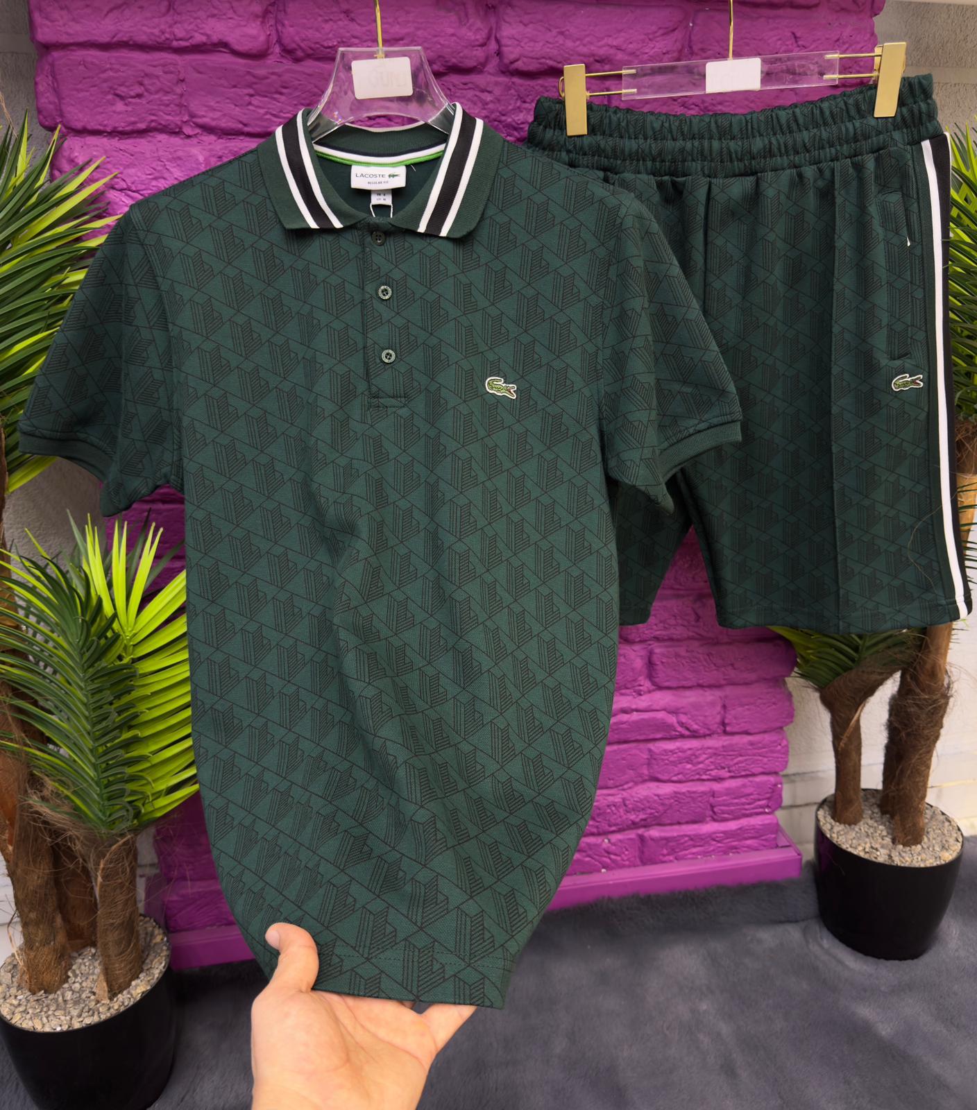 Coordinato Lacoste: Polo + Pantaloncino