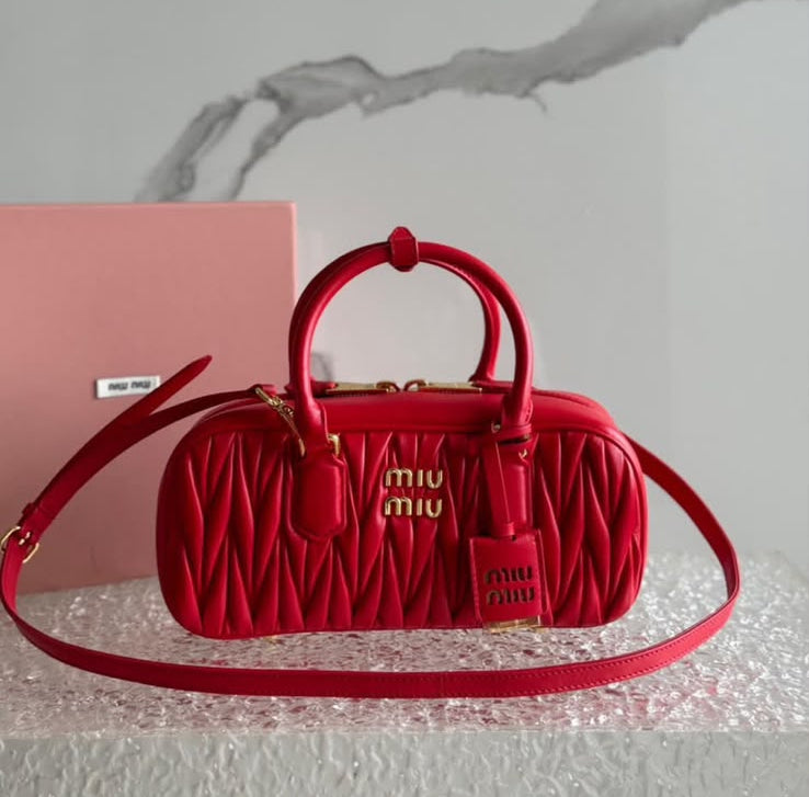 Borsa Miu Miu Rossa
