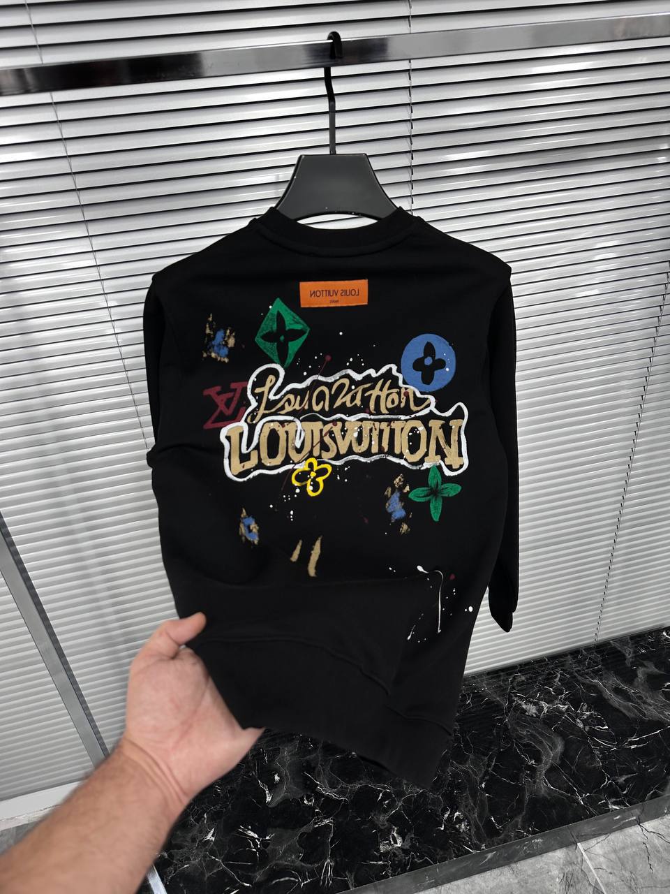 Felpa girocollo LV 001