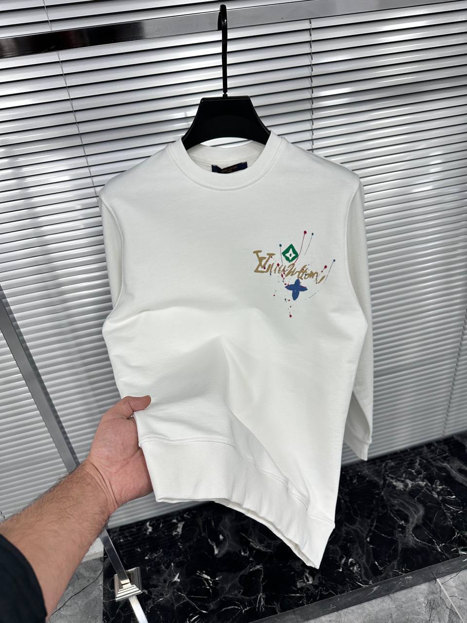 Felpa girocollo LV 001