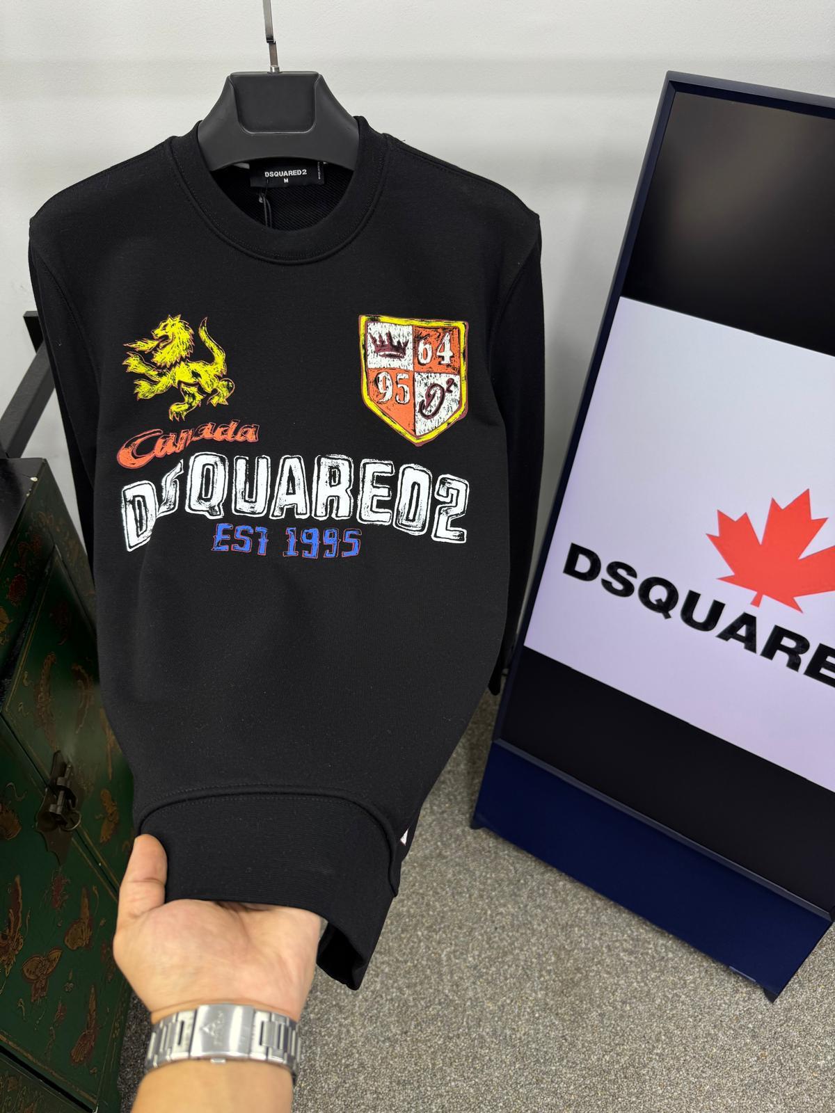 Felpa girocollo Dsquared2 003