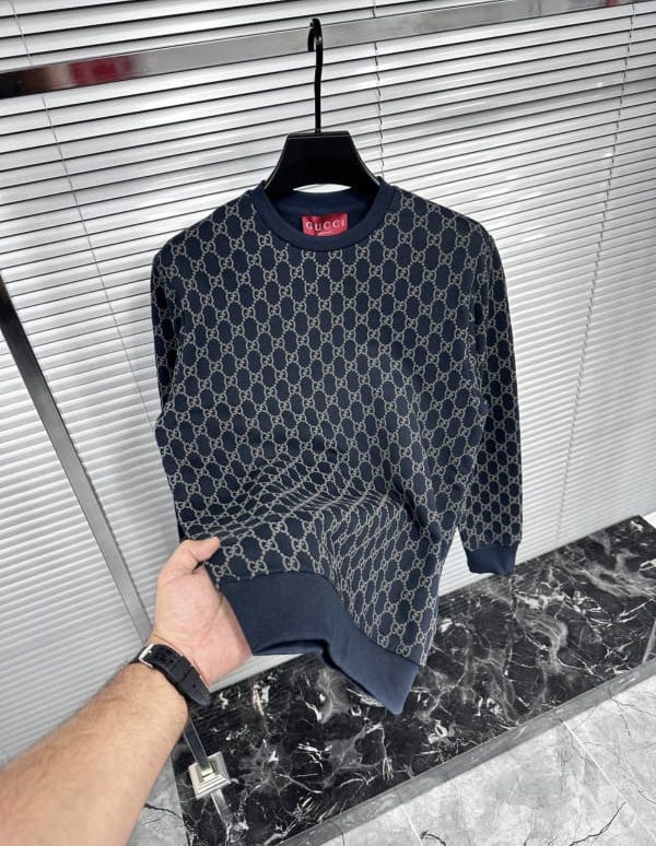 Felpa girocollo Gucci Monogram
