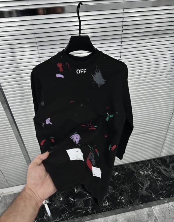 Felpa girocollo Off-White 001
