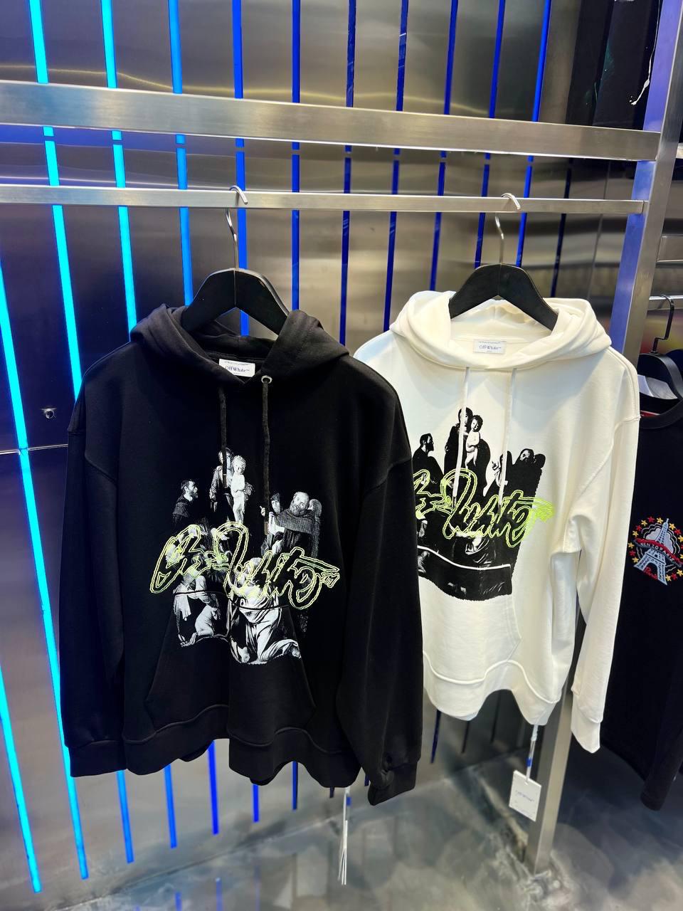 Felpa con cappuccio Off-White 001