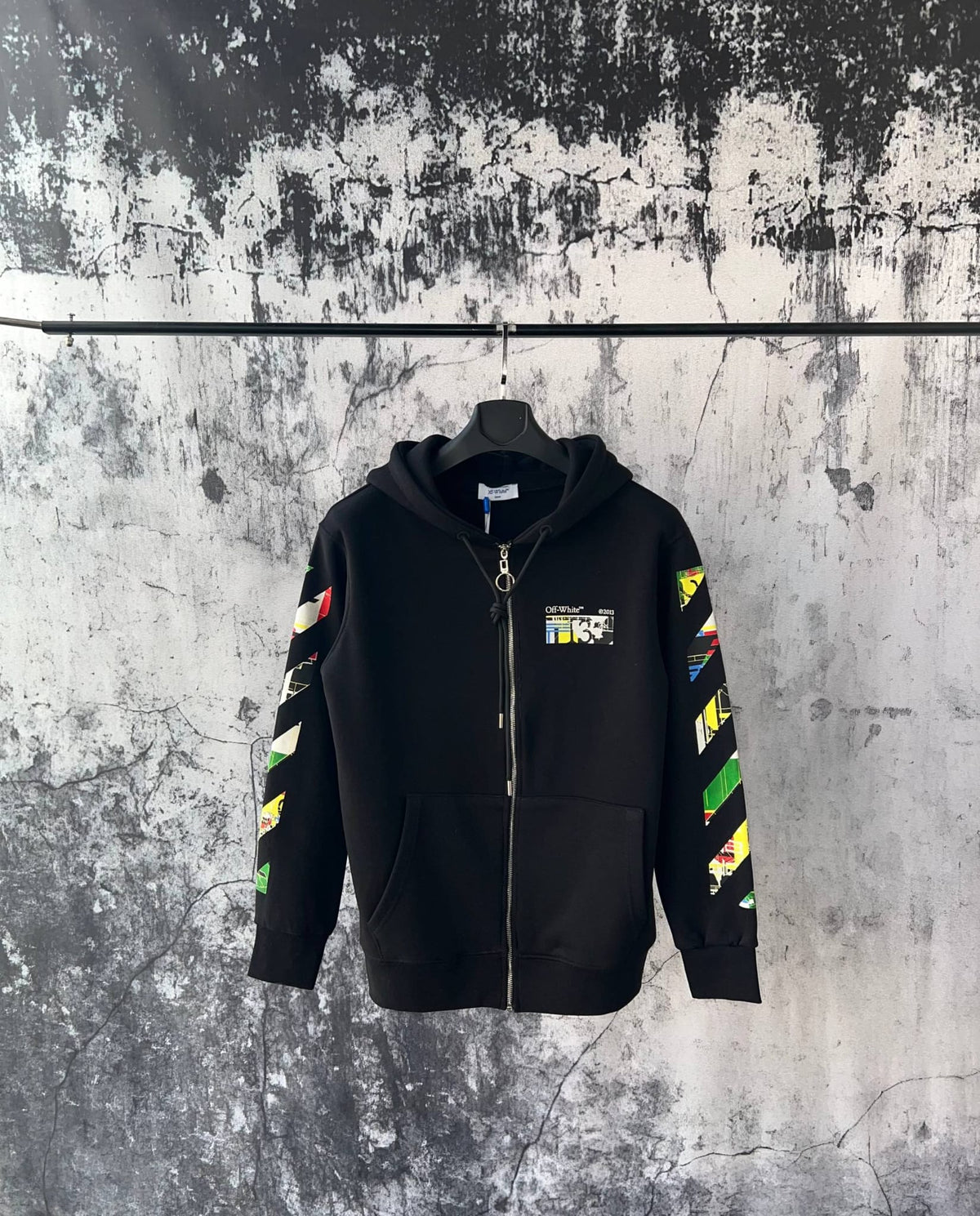 Felpa con zip Off-White 002