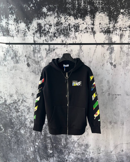 Felpa con zip Off-White 002