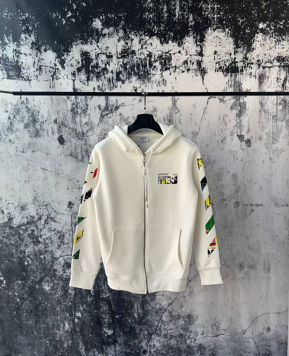 Felpa con zip Off-White 002