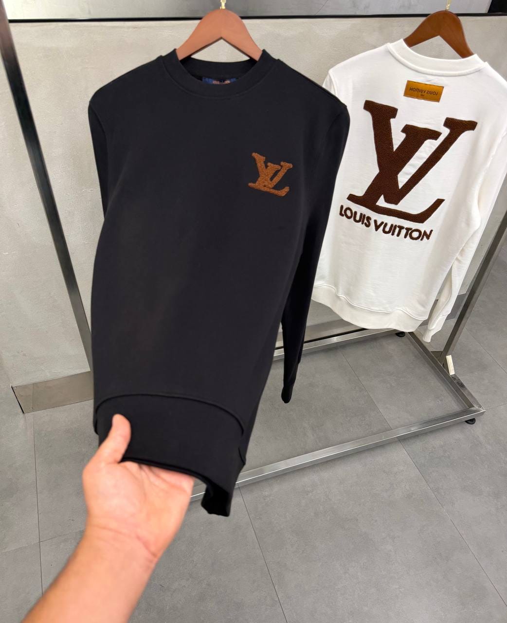 Felpa girocollo LV 007