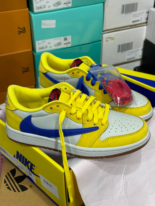 Nike Air Jordan 1 Retro Low OG SP Travis Scott Canary