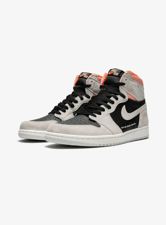 Nike Air Jordan 1 Retro High Neutral Grey Hyper Crimson