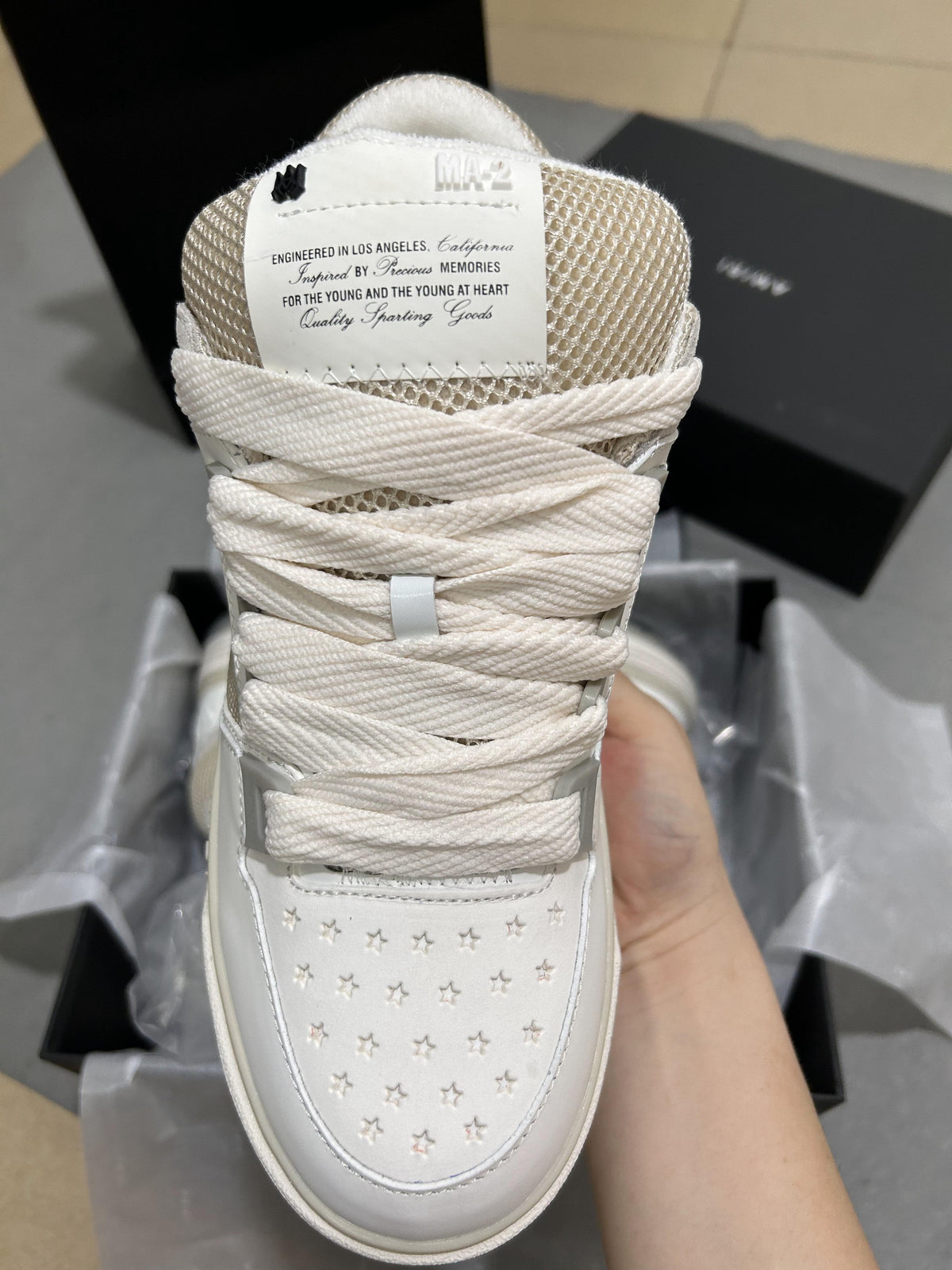 Sneakers AMIRI MA-1 Bianca